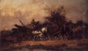 The Timber Wagon by Alexis de Leeuw
