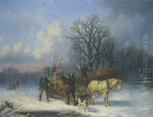 A Winter Ride by Alexis de Leeuw