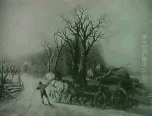 The Timber Wagon by Alexis de Leeuw