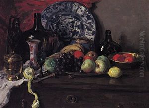 Obststilleben by Hendrik van Leeuwen
