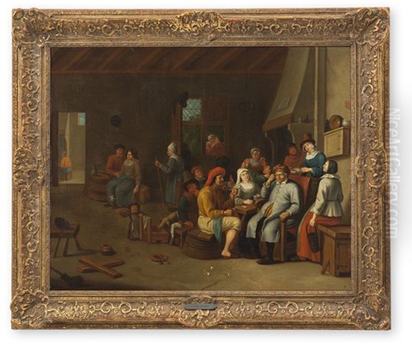 Interieur Mit Bauerlicher Gesellschaft - view 1