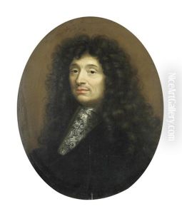 Portrait Of Simon Arnauld, Marquis De Pomponne (1618-1699), Half-length, In A Black Coat With A Lace Jabot