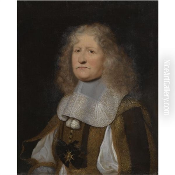 Portrait Of A Gentleman, Wearing The Order Of The Knights Of The Holy Spirit - view 1