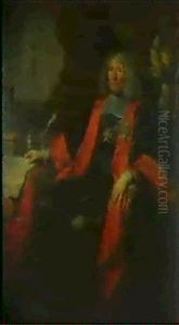 Portrait Presume Du Chancelier D'aguesseau Portant          Le Collier De L'ordre Du Saint Esprit
