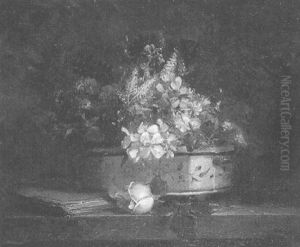La Jardiniere Fleurie by Ernest Eugene Lefebvre