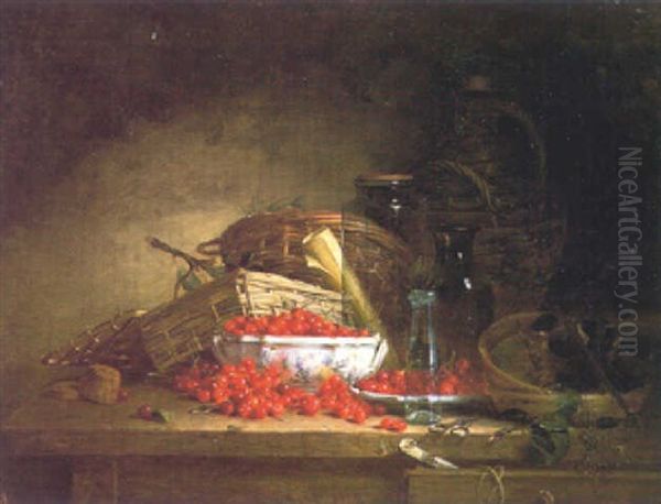 Still Life With Cherries - view 1