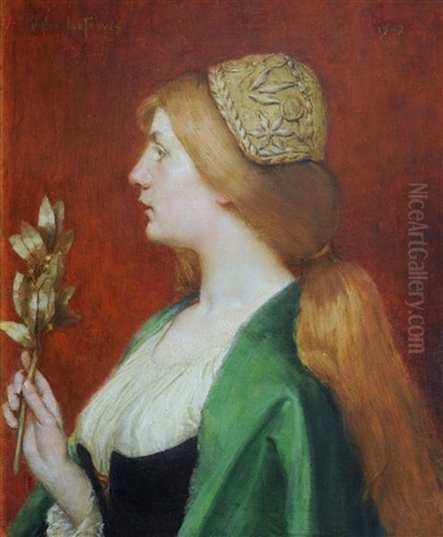 Figure Allegorique De Profil - view 1