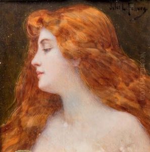 Portrait De Femme Aux Cheveux Roux