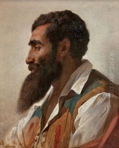 Portrait D'homme De Profil