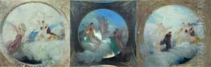 Plafonds, Allegories (+ 2 Others, Various Sizes; 3 Studies) Plafonds, Allegories (+ 2 Others, Various Sizes; 3 Studies)