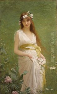 Springtime by Jules Joseph Lefebvre