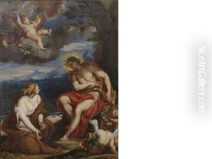Apollo And The Cumaean Sibyl by Valentin Lefebvre