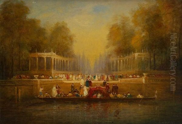 Fete A La Venitienne Dans Le Parc - view 1