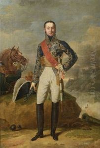 Portrait De Nicolas-charles Oudinot, Duc De Reggio, Marechal De L'empire Portrait De Nicolas-charles Oudinot, Duc De Reggio, Marechal De L'empire