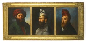 Three Portraits Of Dignitaries