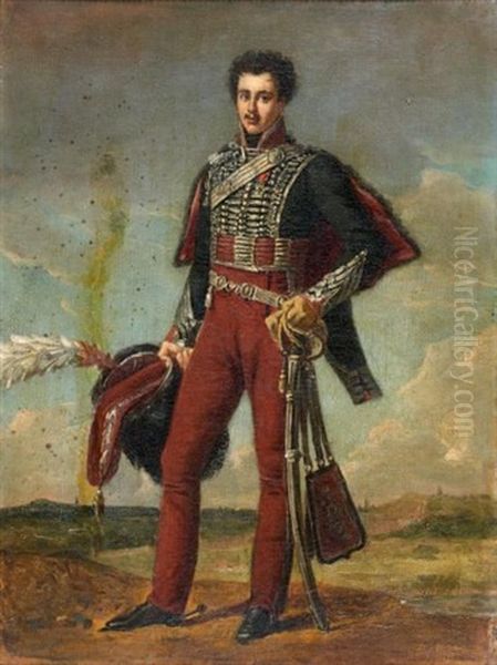 Portrait D'un Jeune Officier - view 1