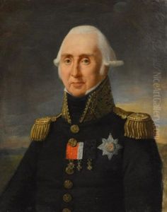 Portrait Du Marechal Kellermann by Robert Jacques Francois Faust Lefevre