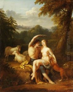 Pastorale Idylle by Robert Jacques Francois Faust Lefevre