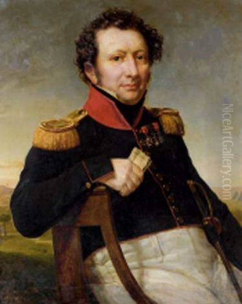 Portrait D'un Officier De La Campagne D'egypte - view 1