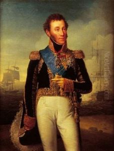 Portrait De Louis Antoine De Bourbon, Duc D'angouleme by Robert Jacques Francois Faust Lefevre