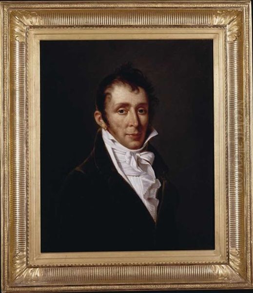 Portrait Of Antoine-charles- Horace, Called Carle Vernet With An Earring - view 1