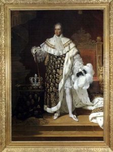 Portrait De Charles X by Robert Jacques Francois Faust Lefevre