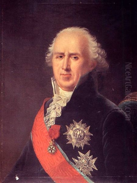 Portrait De Charles Francois Le Brun, Duc De Plaisance - view 1
