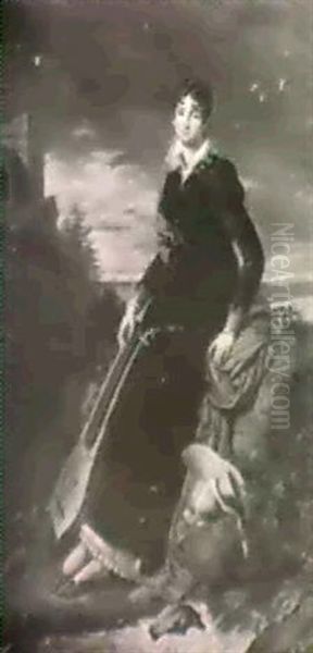 Jeune Elegante Sous L'empire - view 1