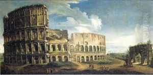 Vue Du Colisee by Pietro Bellotti