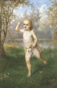 Allegorie Des Fruhlings by Franz Lefler