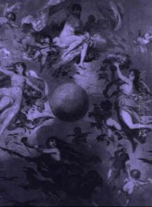 Allegorie Auf Die Jahreszeiten by Franz Lefler