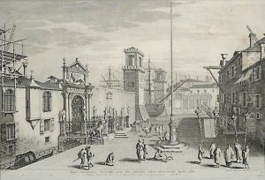 L'arsenale by Bernardo Bellotto