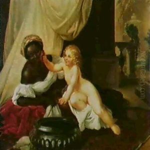 The Nubian Maid by Franz Lefler