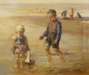 Children On A Beach