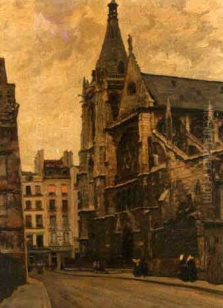 Saint Severin Church, Paris - view 1
