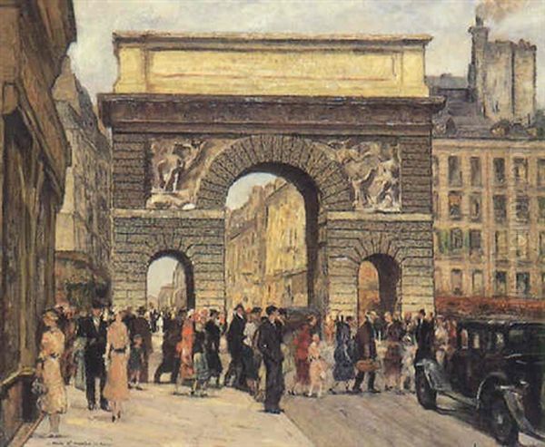 Porte St. Martin, Paris - view 1
