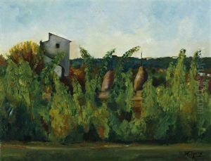 Paesaggio Autunnale by Achille Lega