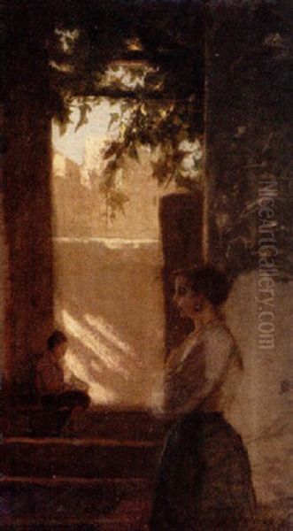 A Pensive Moment - view 1