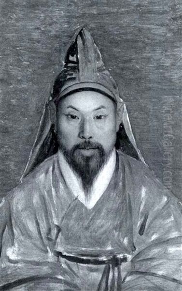 An Asiatic Monk - view 1