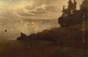 On The Fishing Banks Of The Grand Manan Island by Nikolay Tysland Leganger
