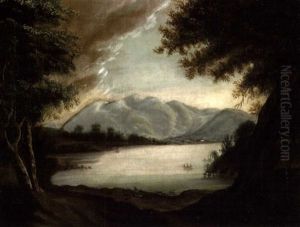 Paysage Au Lac by Joseph Legare