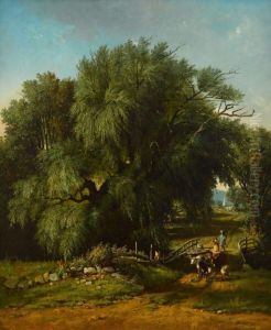 Going To Pasture by Albert (Fitch) Bellows