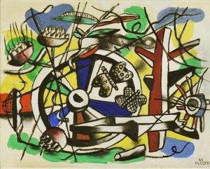 La Ferme by Fernand Leger