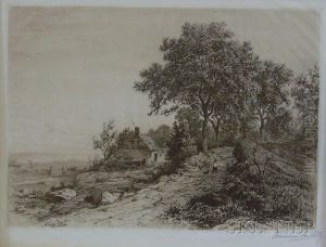 Three Landscape by Albert (Fitch) Bellows