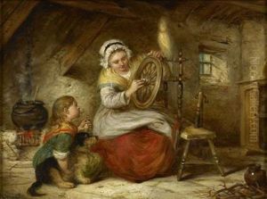Oiling The Spinning Wheel