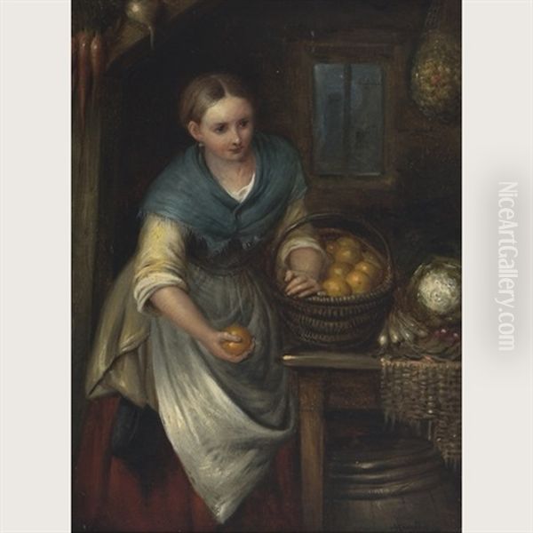 The Orange Girl - view 1