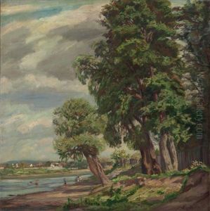 March Bei Angern by Wilhelm Legler