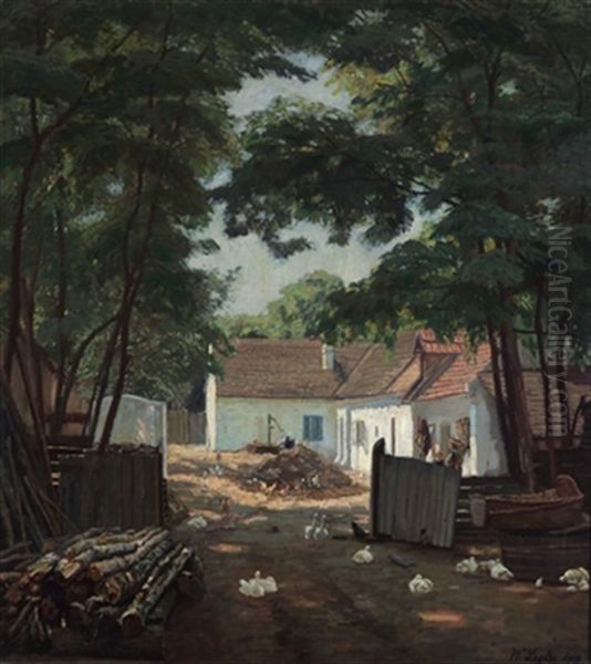 Hof Mit Federvieh - view 1