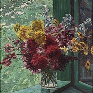Blomsterstilleben by Wilhelm Legler