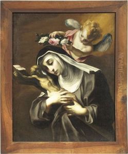 Estasi Di Santa Caterina by Stefano Maria Legnani